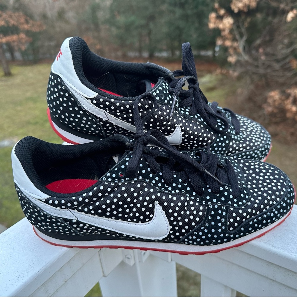 Nike Womens Cortez Genicco 705283-016 Black Casual Shoes Sneakers Size 10